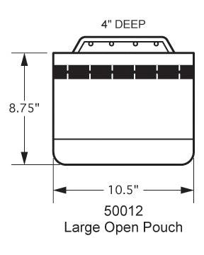 Large Open Tool Pouch